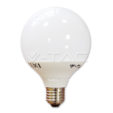 Led V-TAC 18W E27 G120 Глобус Термо Пластик 6000 K Студена бяла светлина